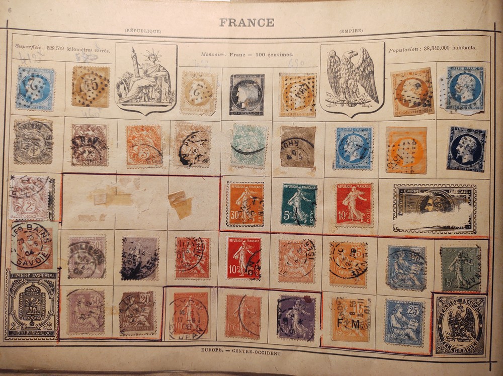 Timbres anciens