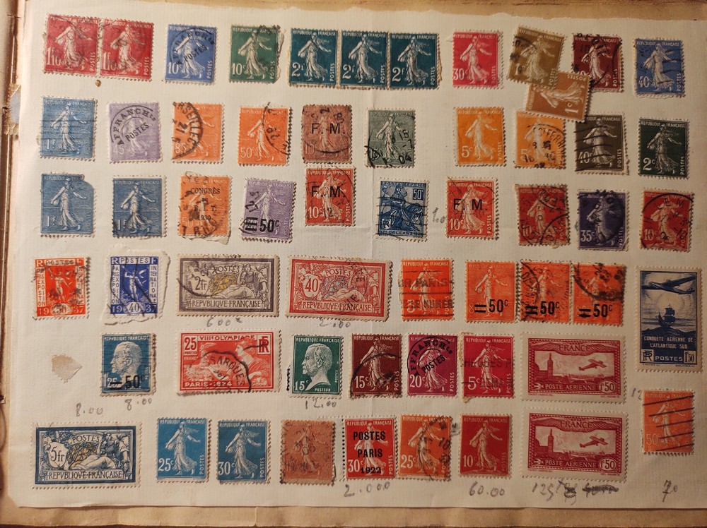 Timbres anciens