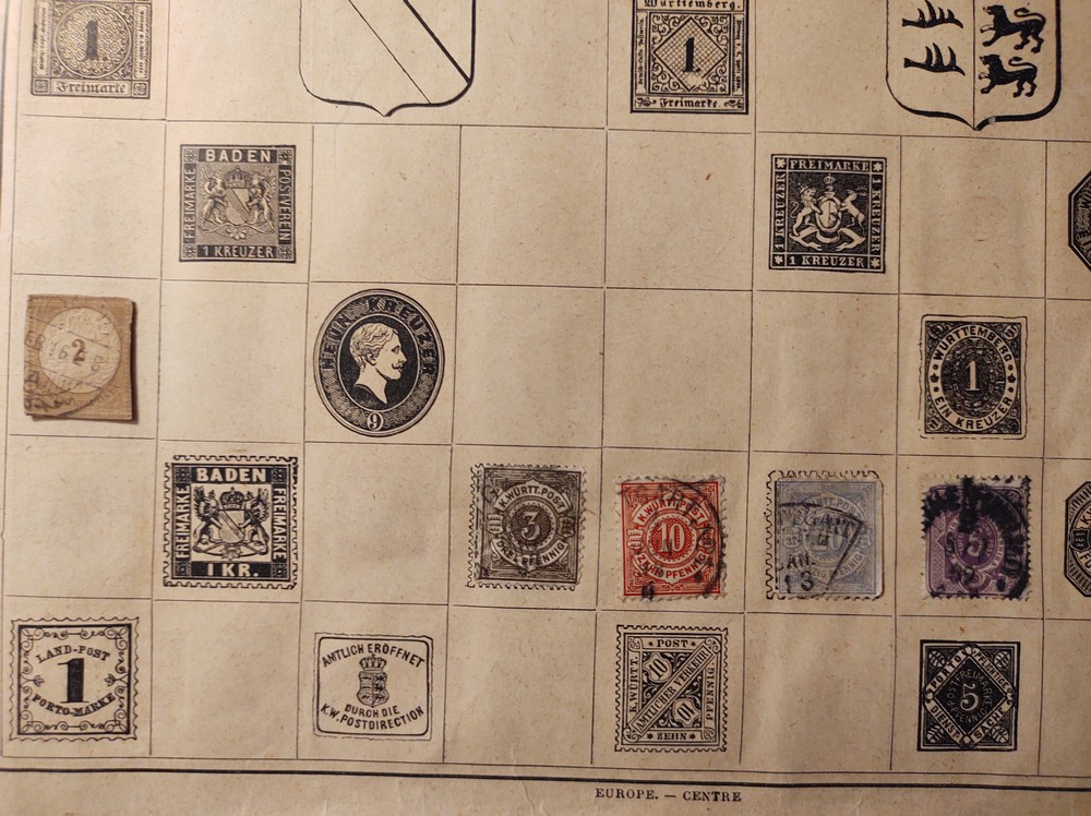 Timbres anciens