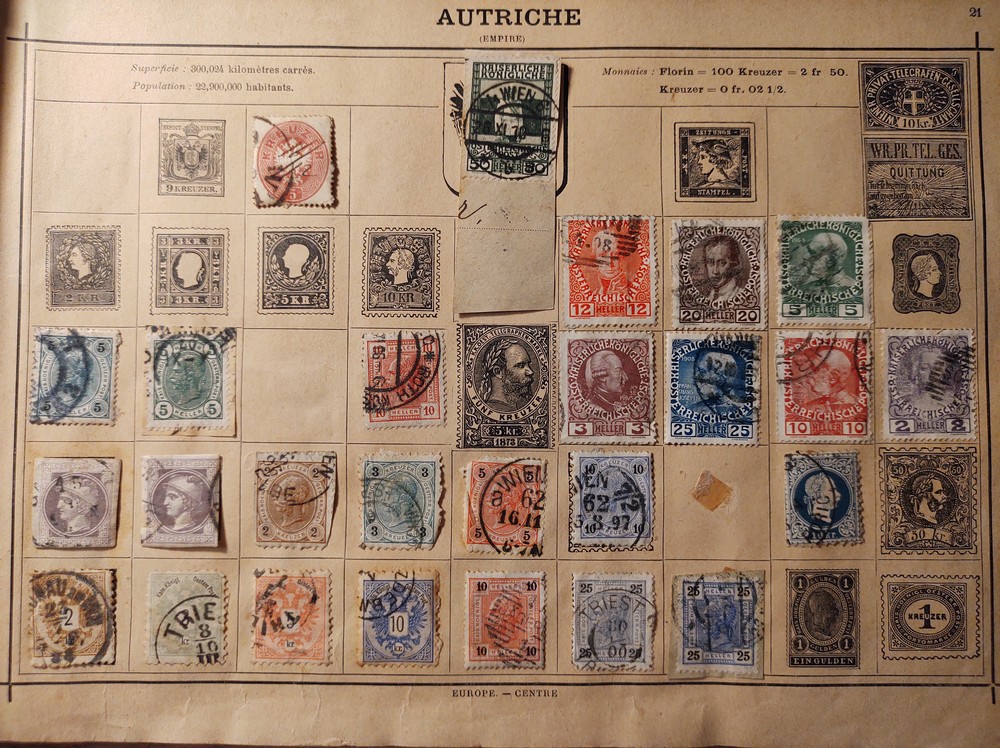 Timbres anciens