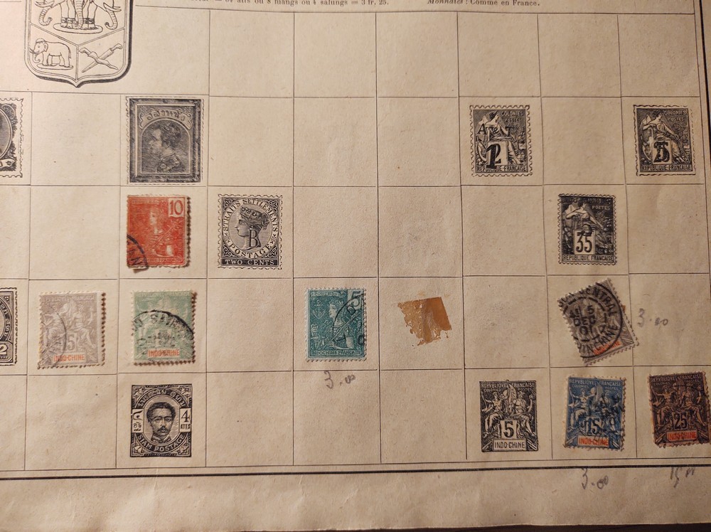 Timbres anciens
