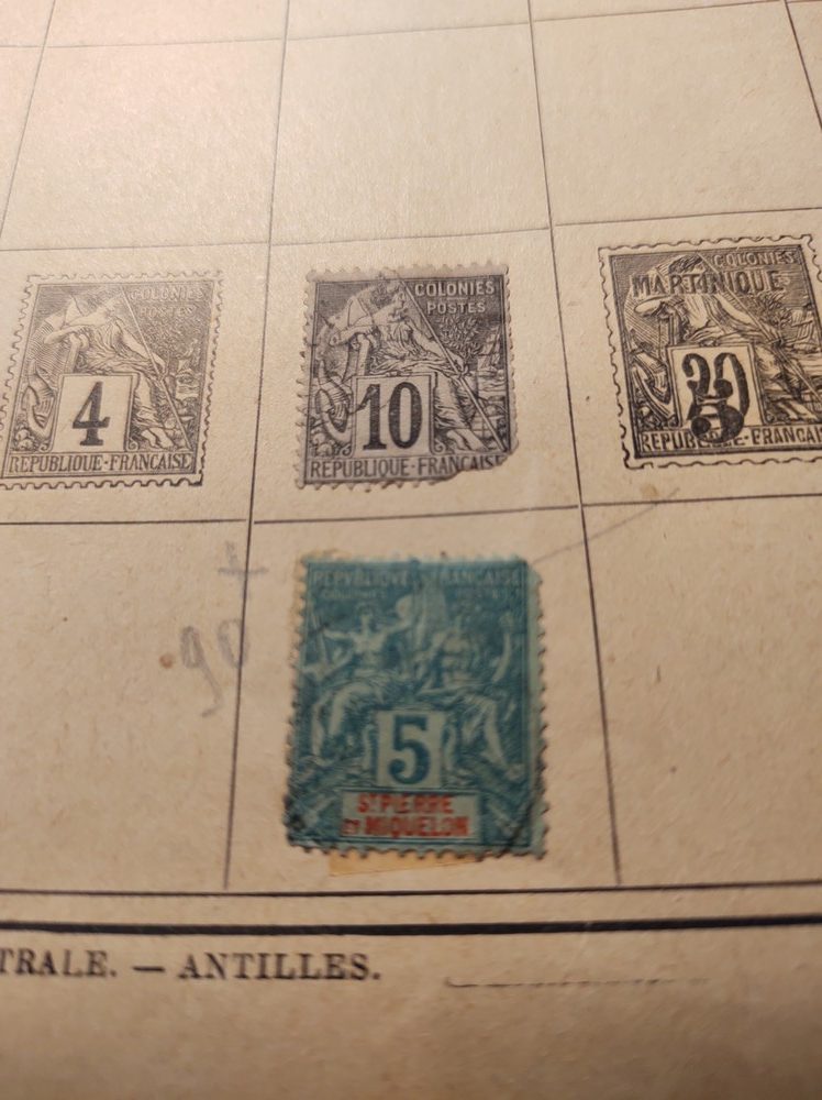 Timbres anciens