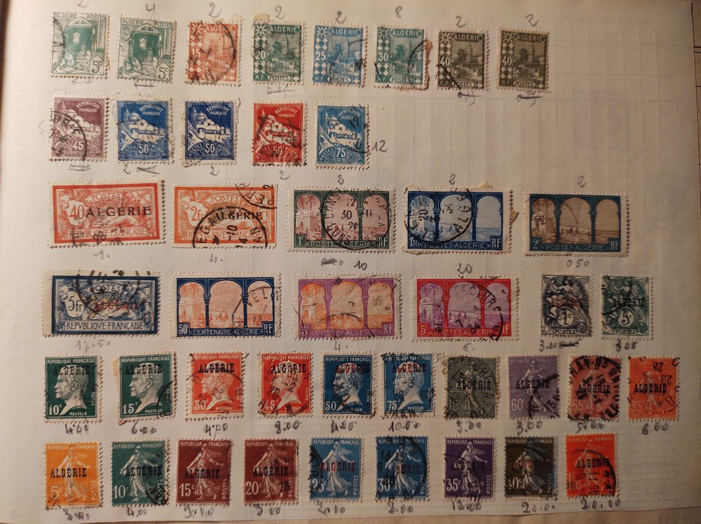 Timbres anciens