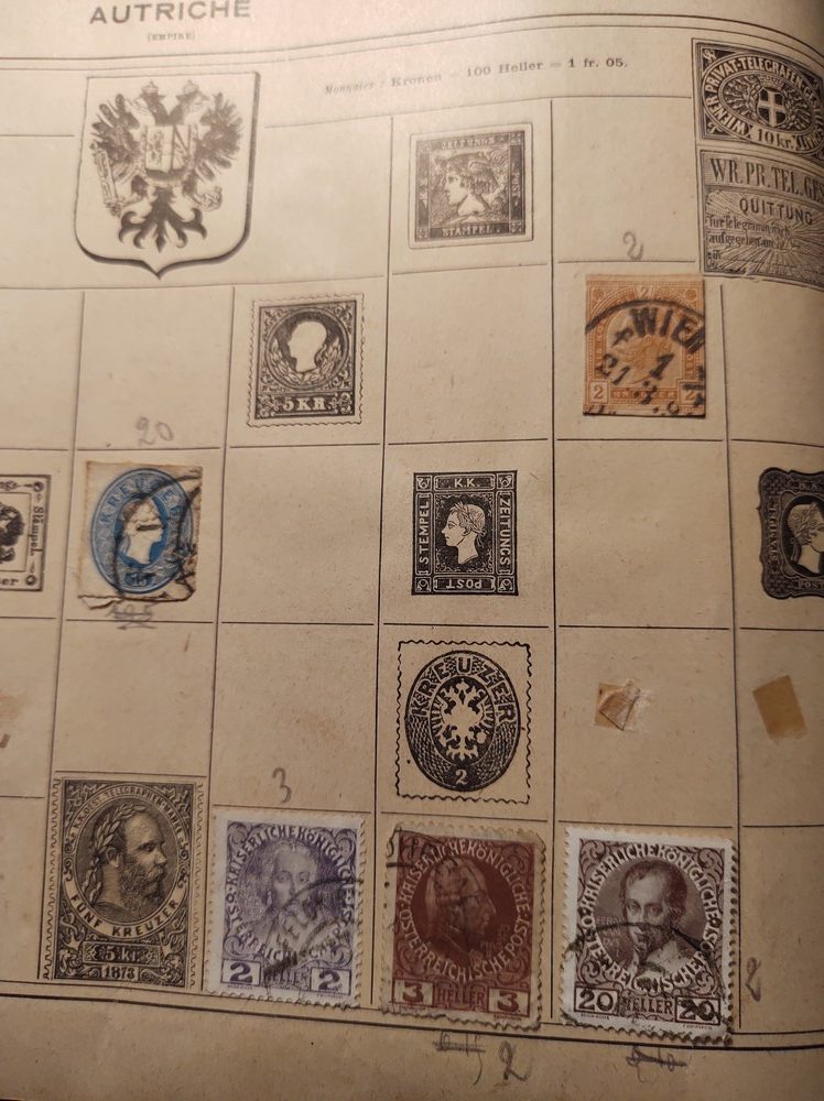 Timbres anciens