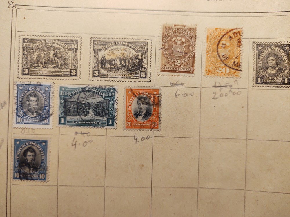 Timbres anciens