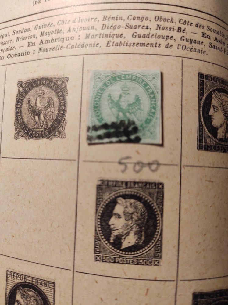 Timbres anciens
