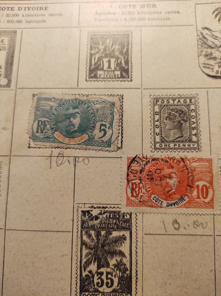 Timbres anciens
